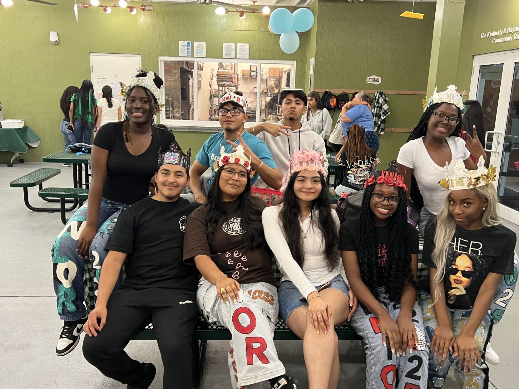 Senior Jeans and Crowns